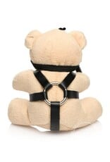XR Brands Master Series Master Series BDSM Teddy Bear Keychain - Tan