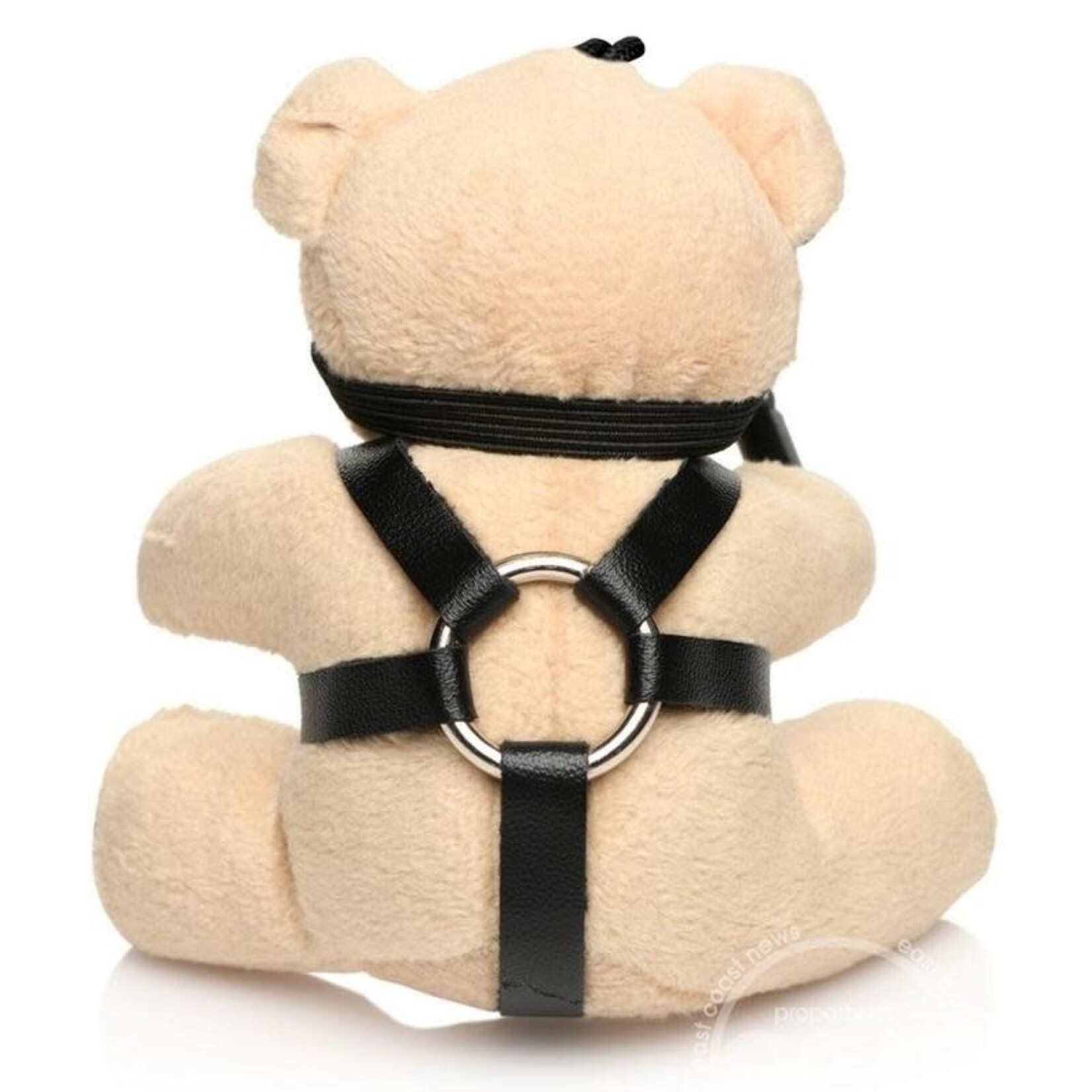 XR Brands Master Series Master Series BDSM Teddy Bear Keychain - Tan