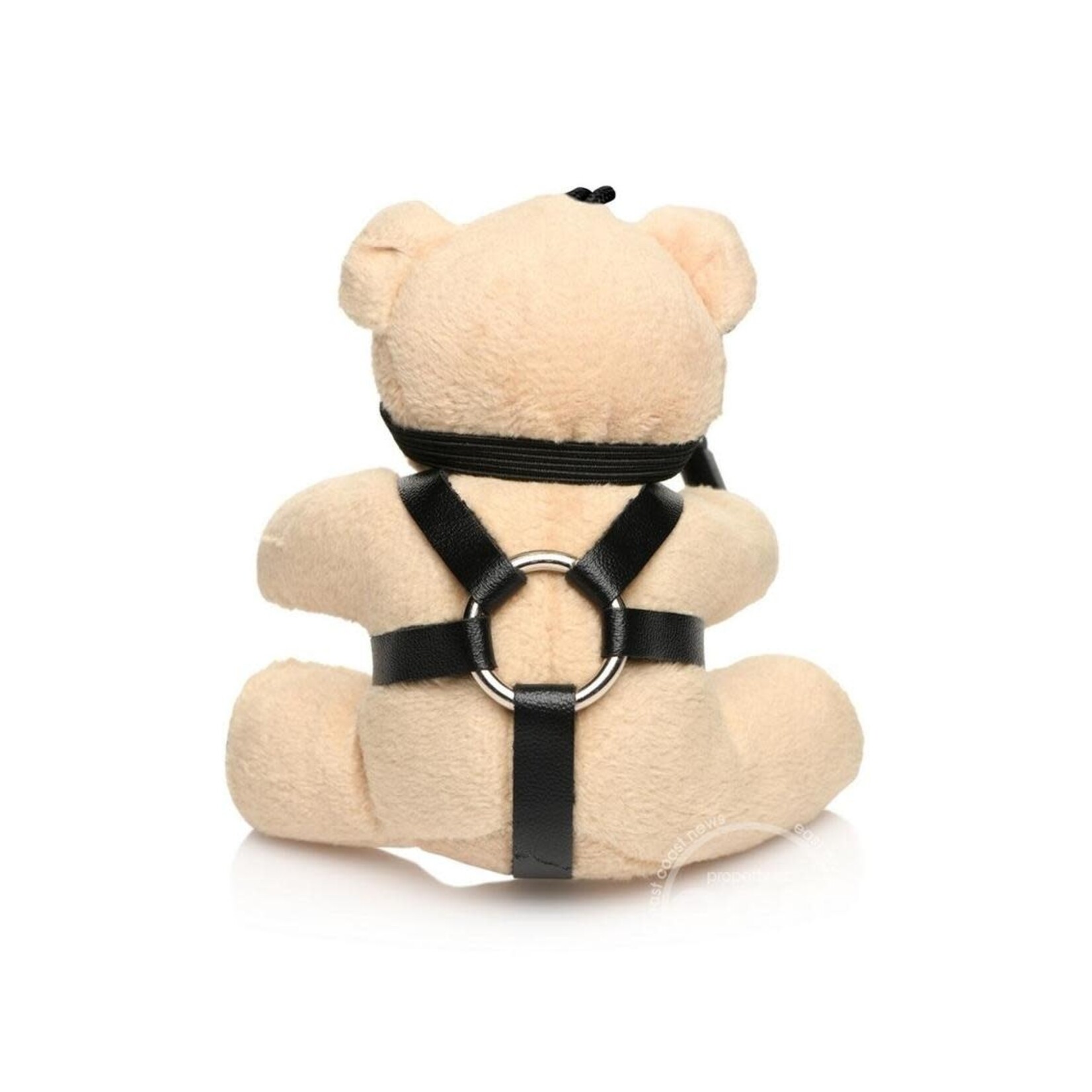 XR Brands Master Series Master Series BDSM Teddy Bear Keychain - Tan
