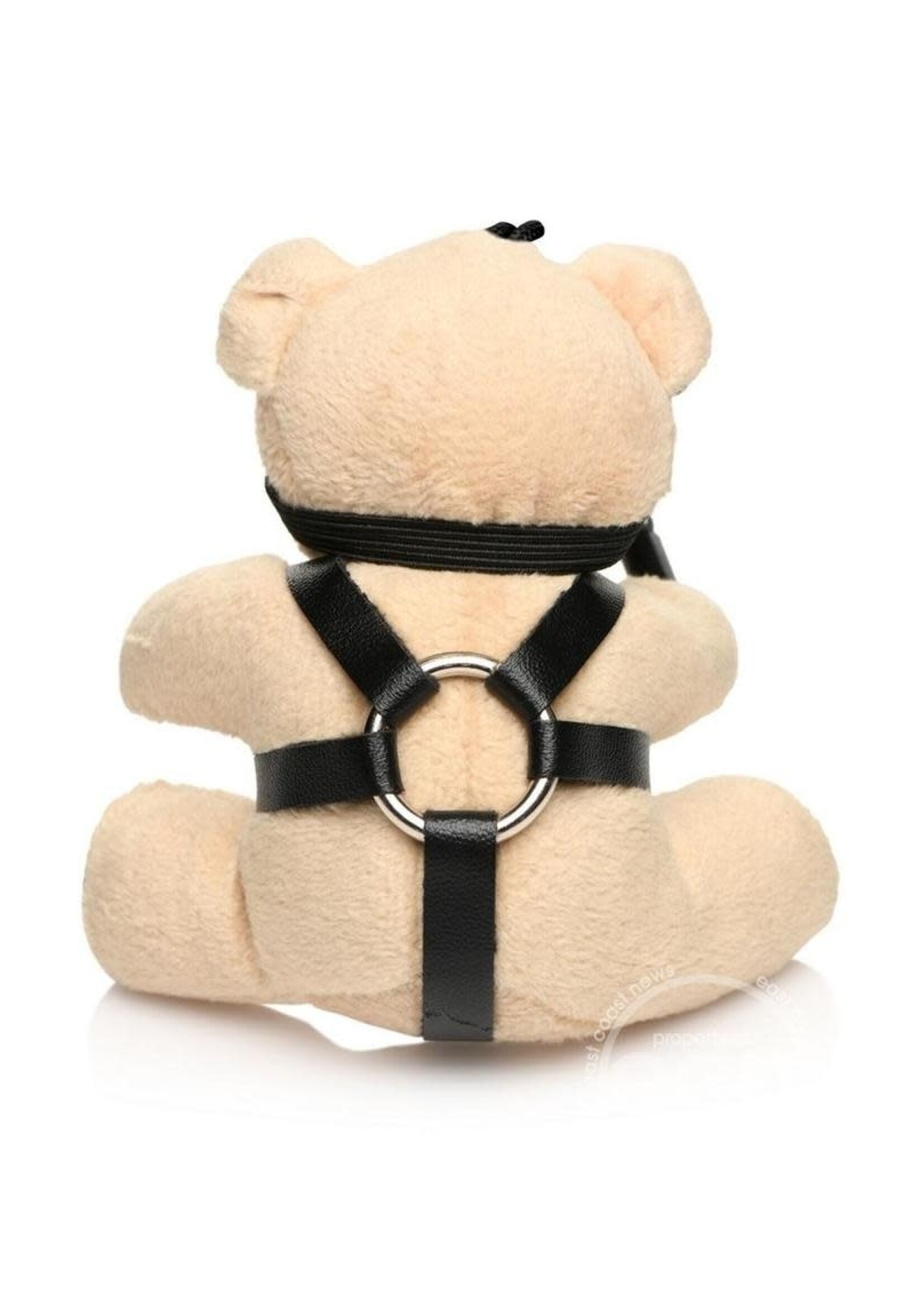 XR Brands Master Series Master Series BDSM Teddy Bear Keychain - Tan