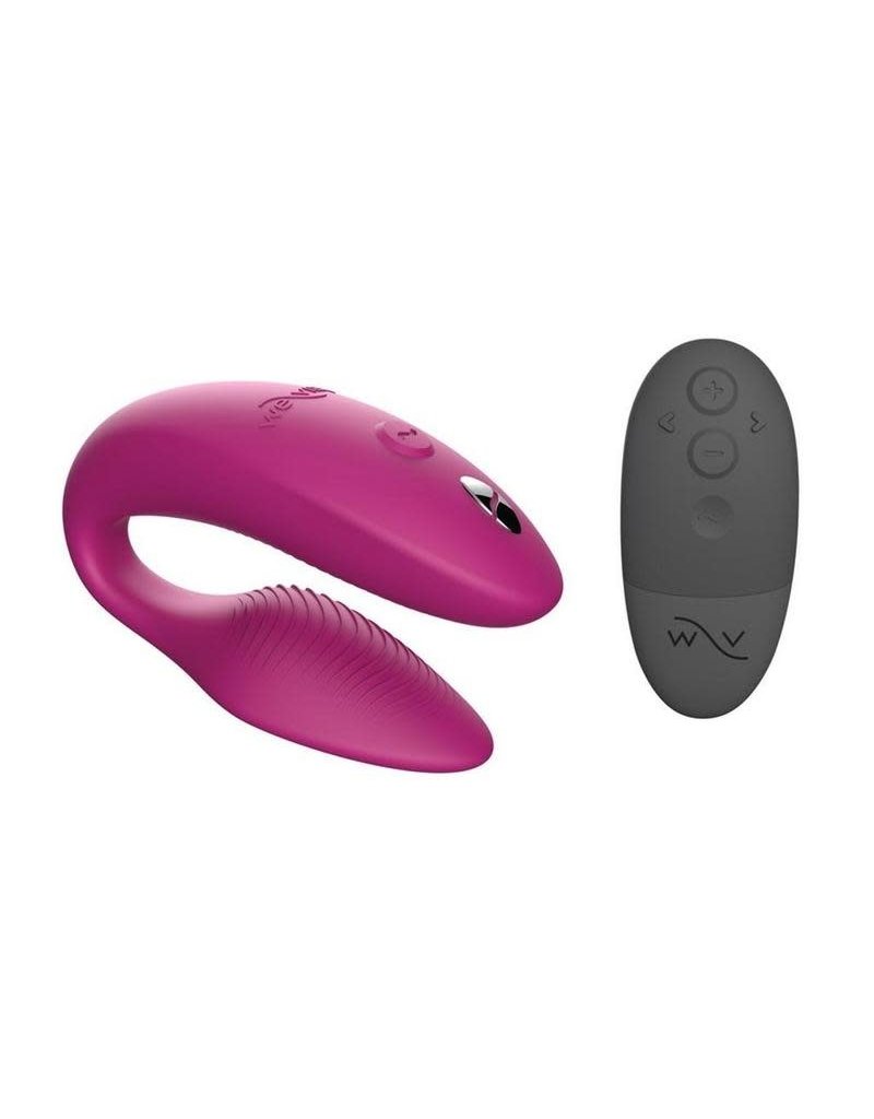 We-Vibe We-Vibe Sync Rechargeable Silicone Couples Vibrator with Remote Control - Dusty Pink