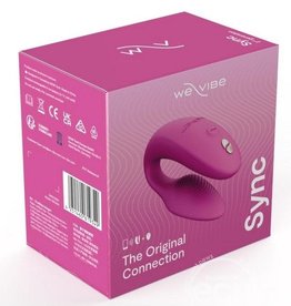 We-Vibe We-Vibe Sync Rechargeable Silicone Couples Vibrator with Remote Control - Dusty Pink