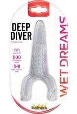 HOTT PRODUCTS Wet Dreams Deep Diver Tongue Vibrator