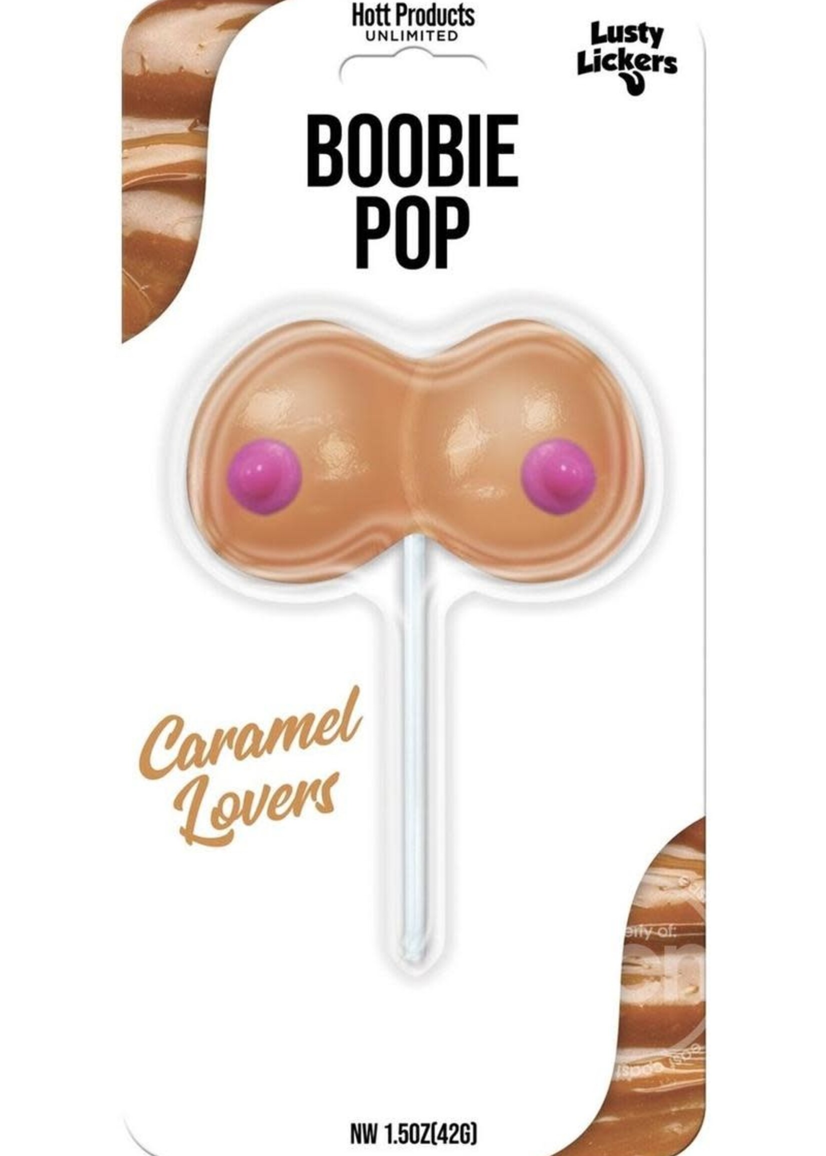 HOTT PRODUCTS Lusty Lickers Boobie Pop Lovers Lollipop