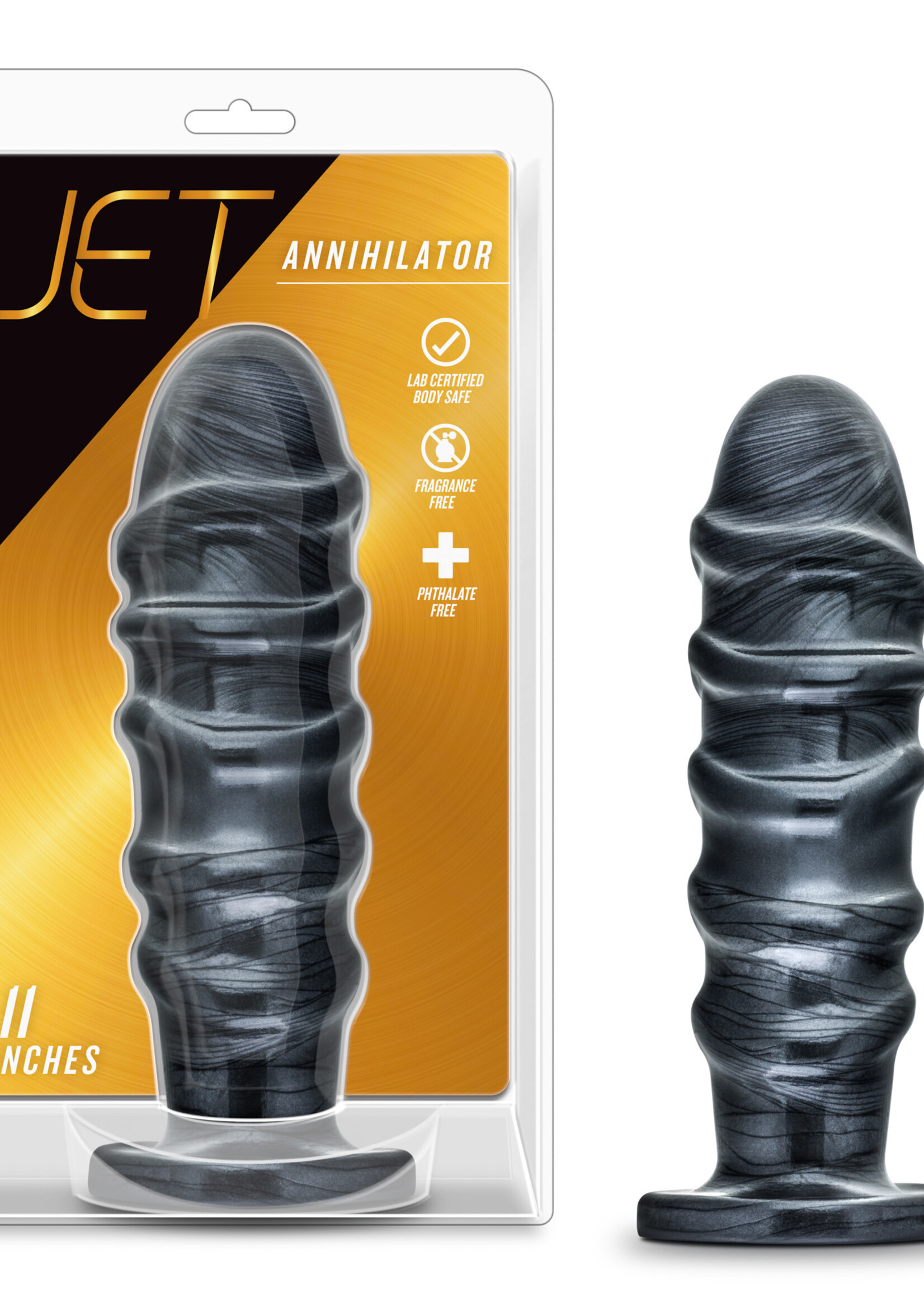 Blush Novelties Jet - Annihilator - Carbon Metallic Black