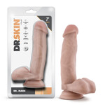 Blush Novelties Dr. Skin - Dr. Mark - 7 Inch Dildo With Balls