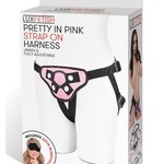 Lux Fetish Pretty In Pink Strap On Harness