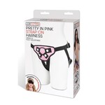 Lux Fetish Pretty In Pink Strap On Harness