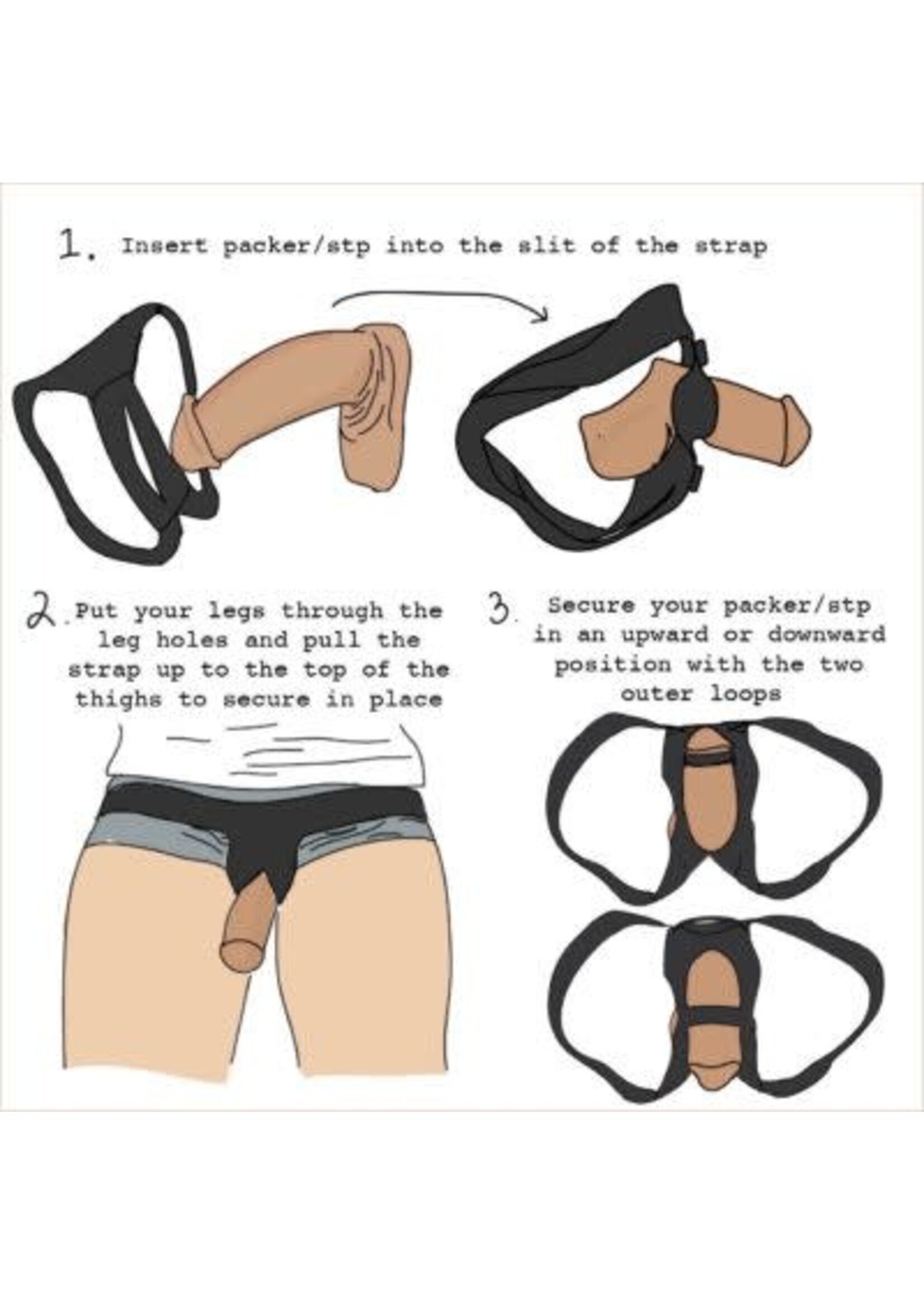 New York Toy Collective STP & Packer Strap - XXL