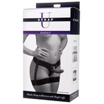 XR Brands Strap U Bardot Elastic Strap on Harness With Thigh Cuffs