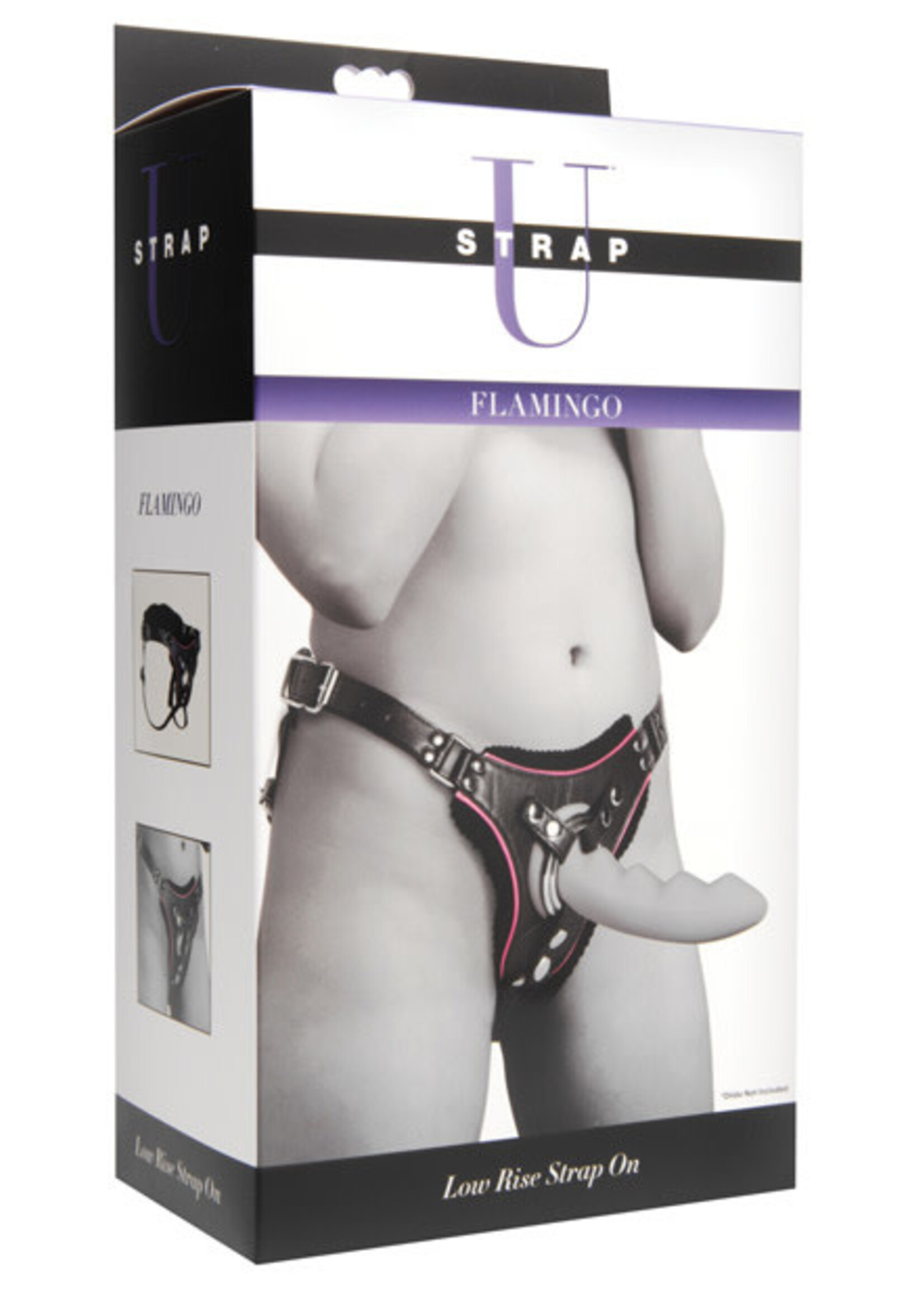 XR Brands Strap U Flamingo Low Rise Strap On