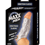 NassToys Maxx Men Erection Sleeve - Clear