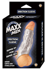 NassToys Maxx Men Erection Sleeve - Clear