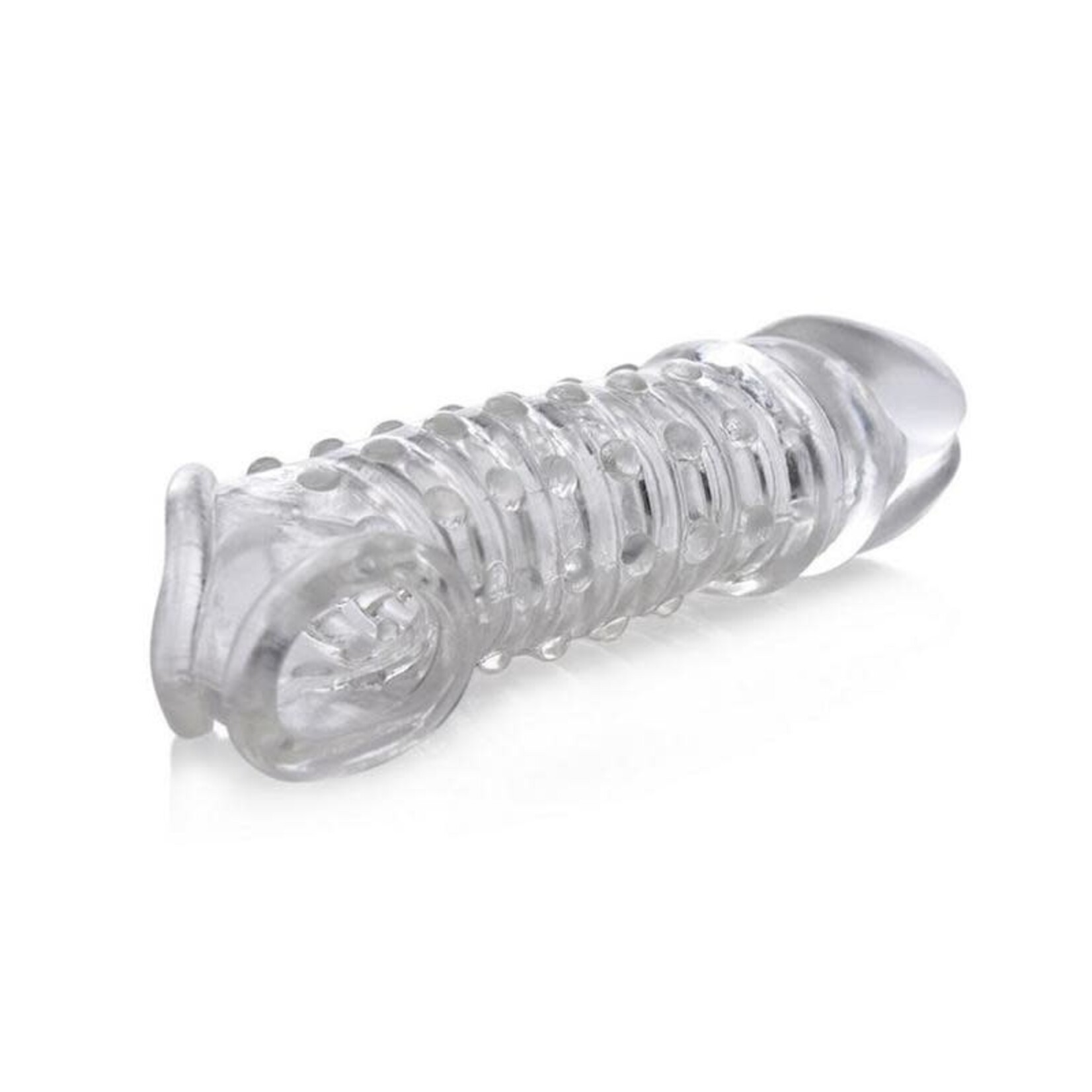 XR Brands Size Matters 1.5 Inch Penis Enhancer Sleeve - Clear