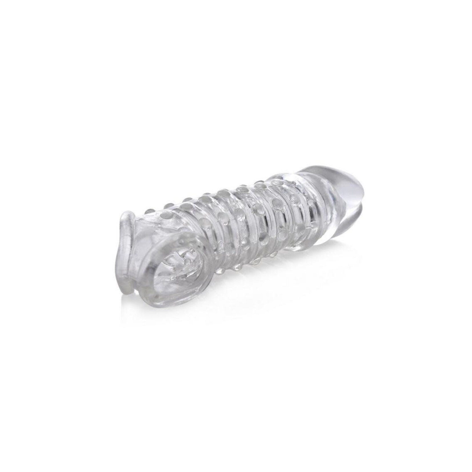 XR Brands Size Matters 1.5 Inch Penis Enhancer Sleeve - Clear