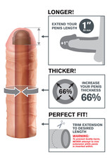 Pipedream Fantasy X-Tension Mega 1-Inch Extension