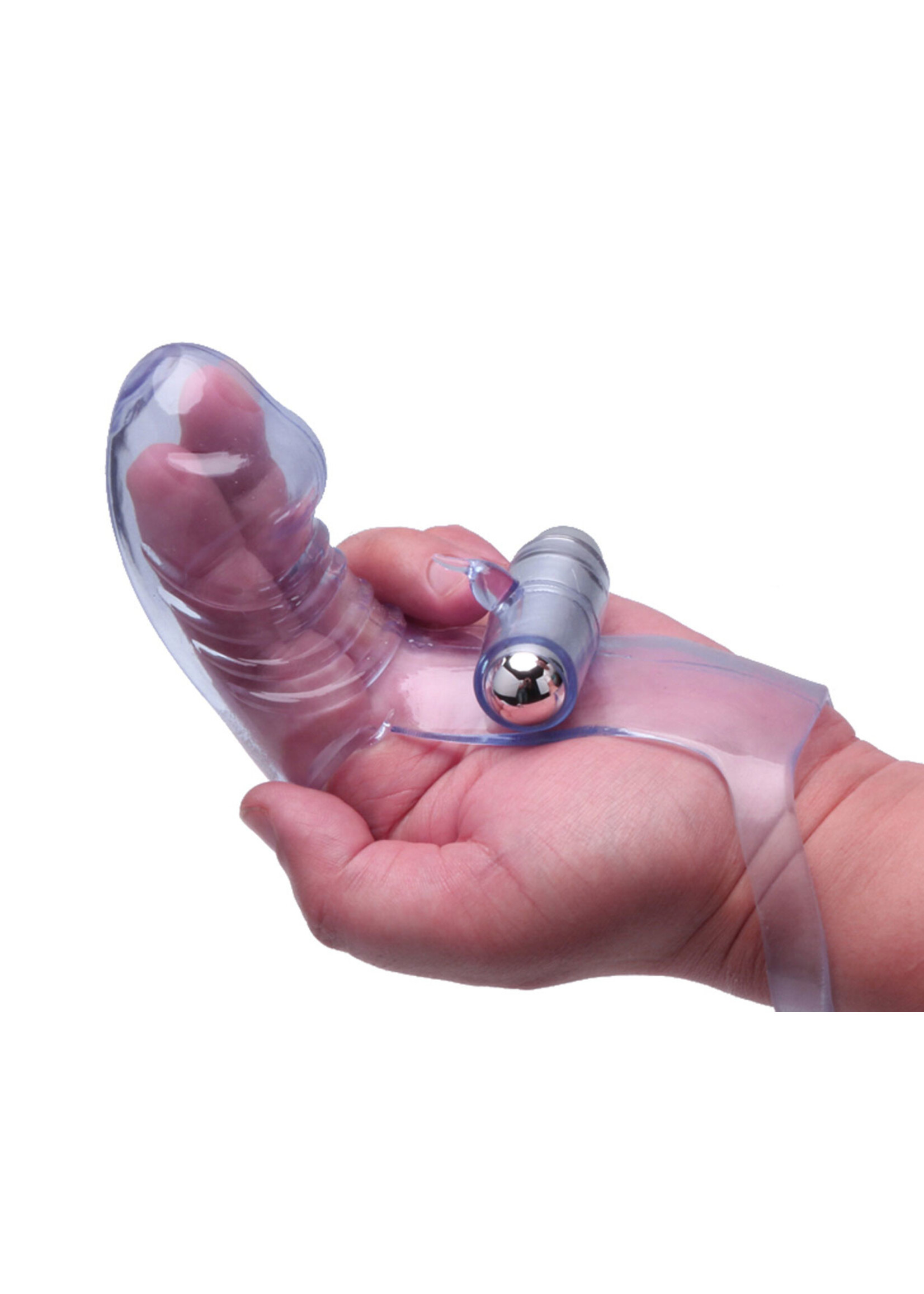 Icon Brands Vibro Finger Wearable Stimulator - Purple