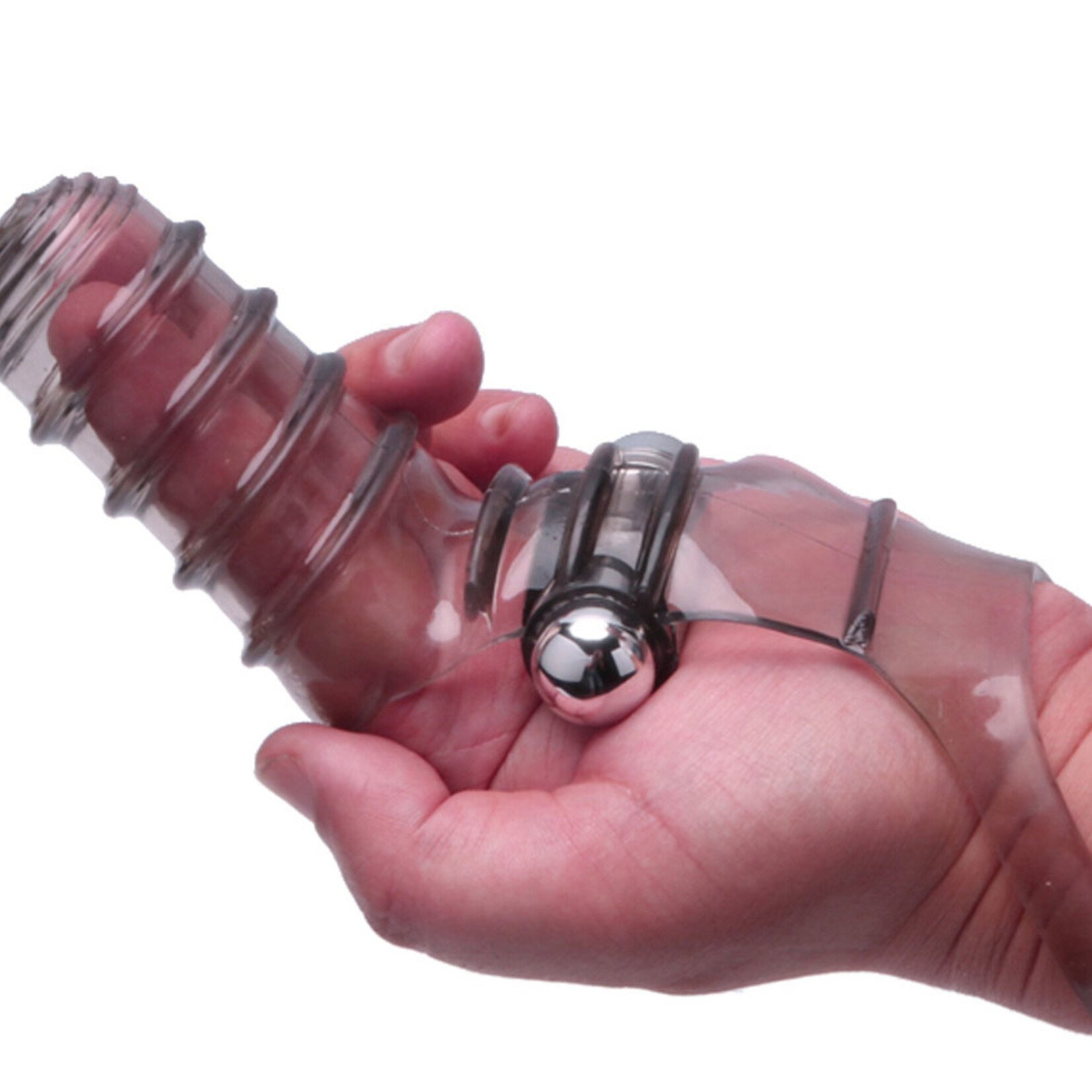 Icon Brands Vibro Finger Wearable Stimulator - Grey