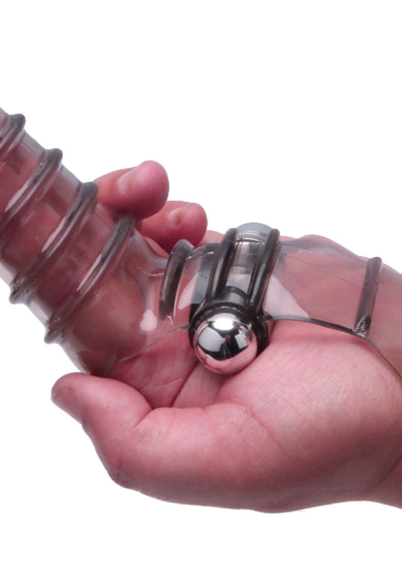 Icon Brands Vibro Finger Wearable Stimulator - Grey