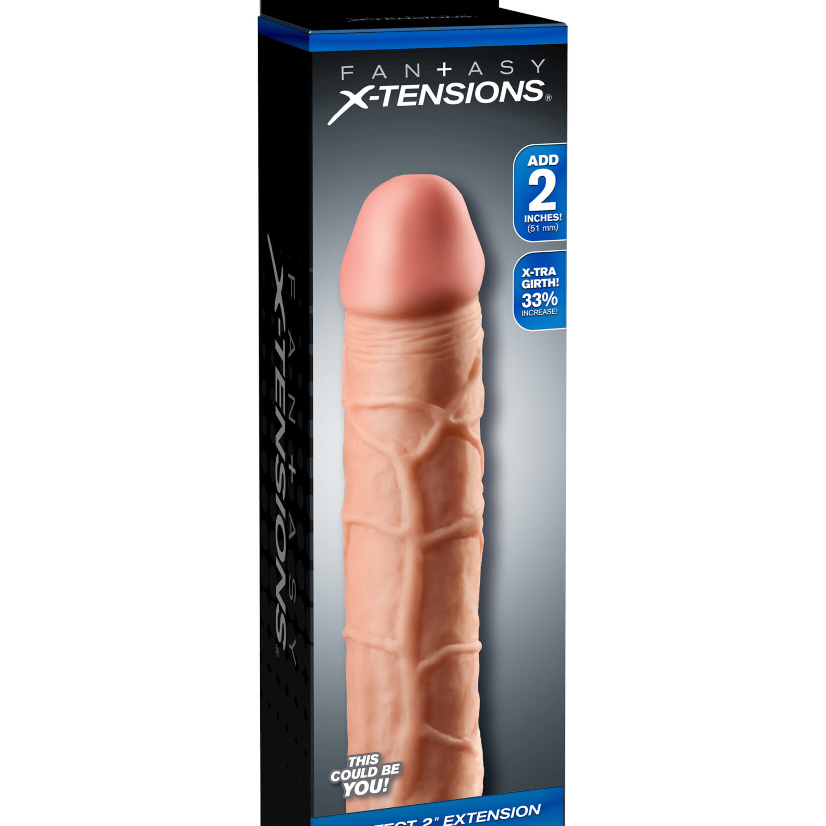 Pipedream Fantasy X-Tension Perfect 2-Inch Extension