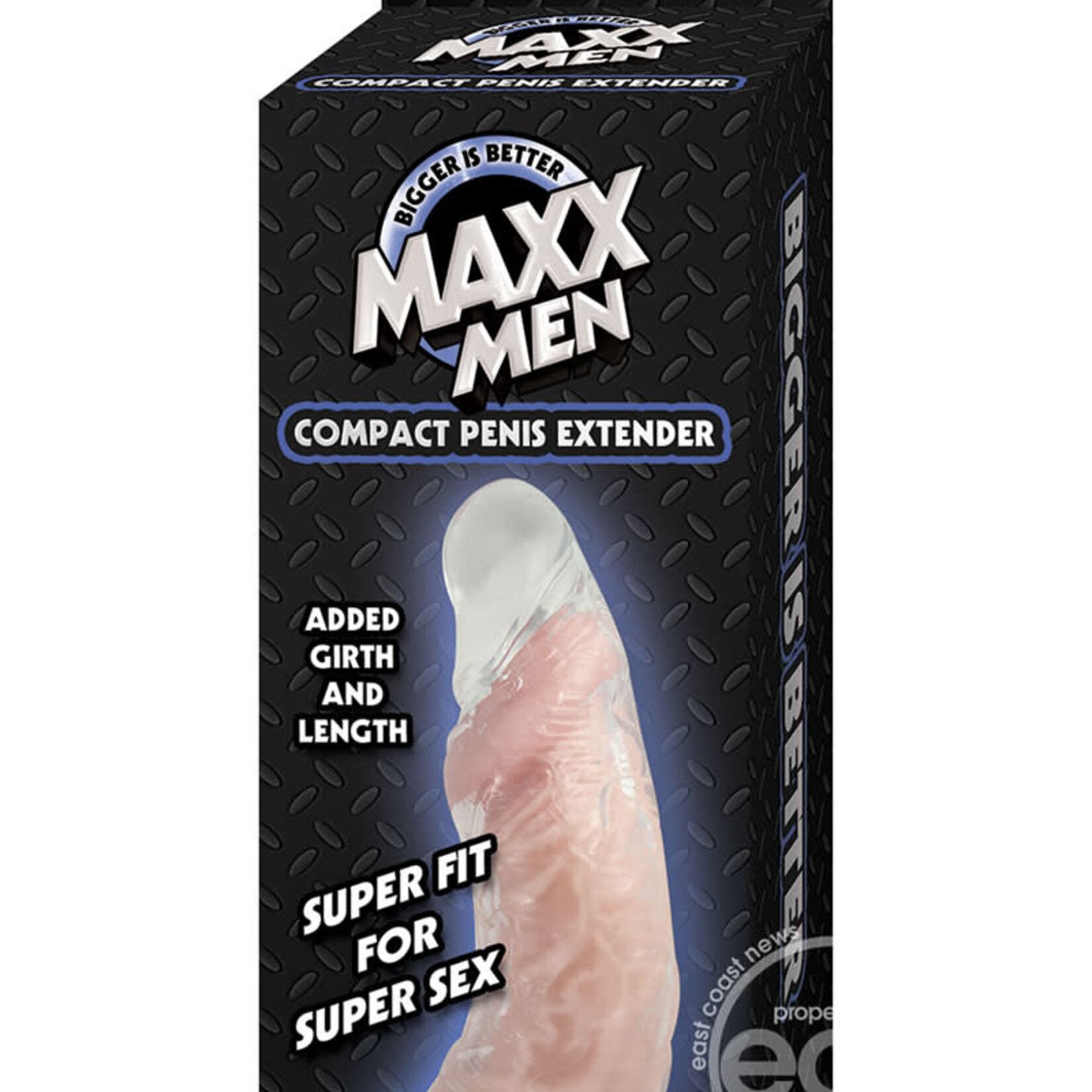 NassToys Maxx Men Compact Penis Sleeve - Clear