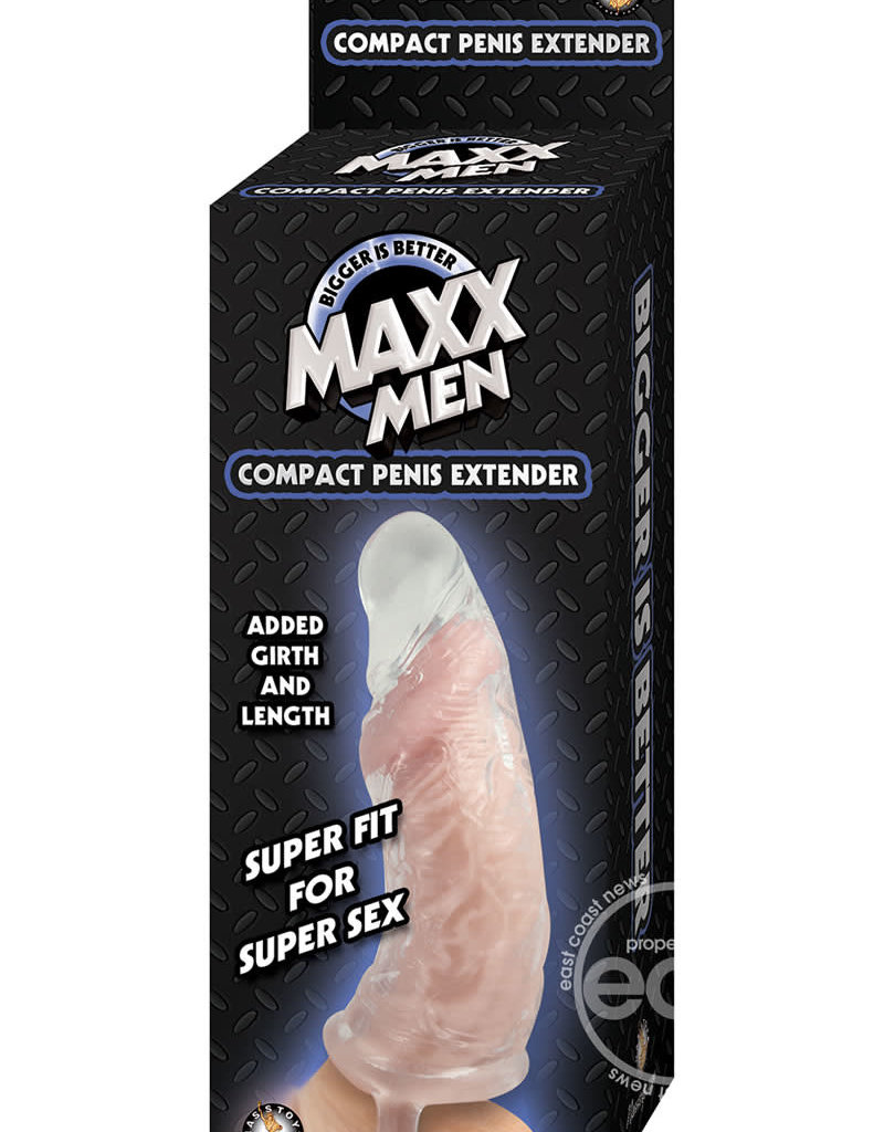NassToys Maxx Men Compact Penis Sleeve - Clear
