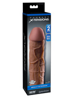 Pipedream Fantasy X-Tension Mega 2-Inch Extension - Brown