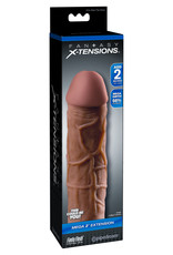 Pipedream Fantasy X-Tension Mega 2-Inch Extension - Brown