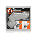 Oxballs Sack Jack Wearable Jo Sheath - Clear Frost