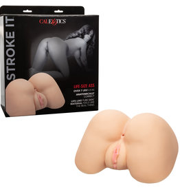 Calexotics Stroke It Life Size Ass - Ivory