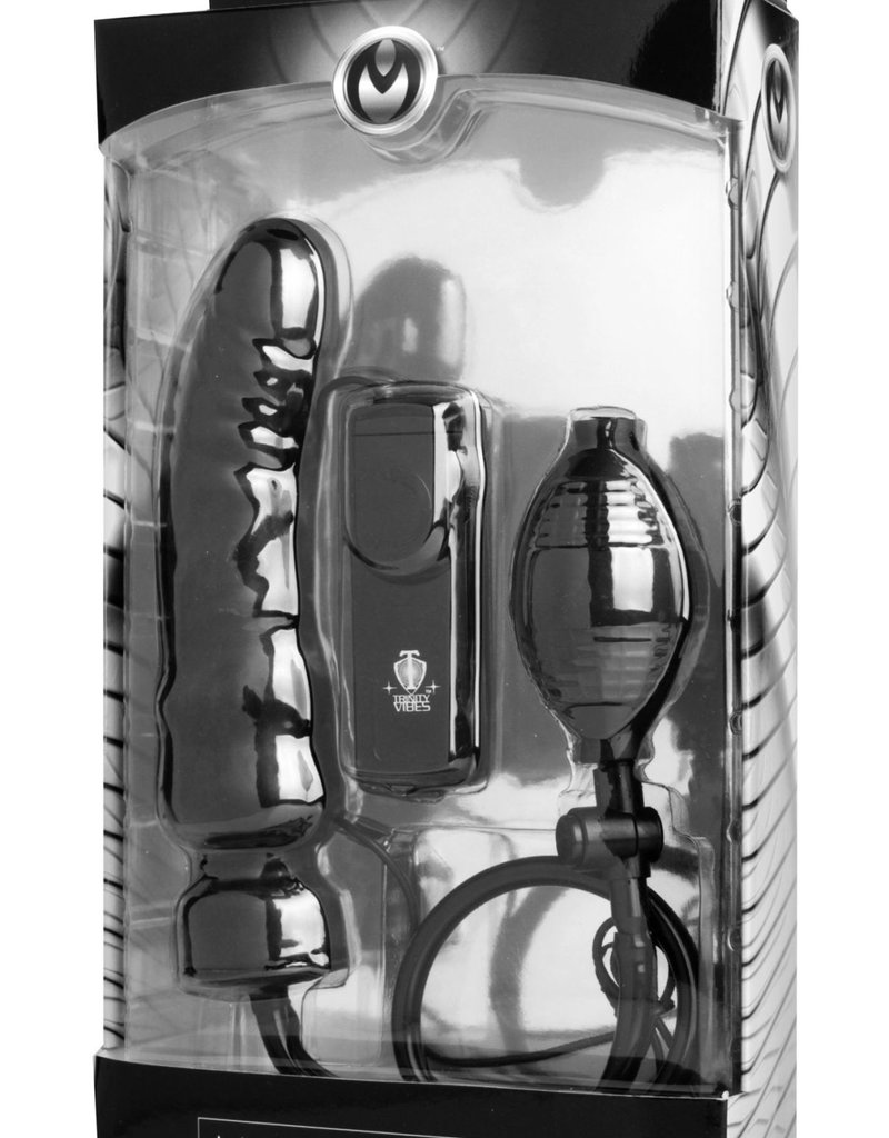 XR Brands Master Series Masters Ravage Vibrating Inflatable Penis