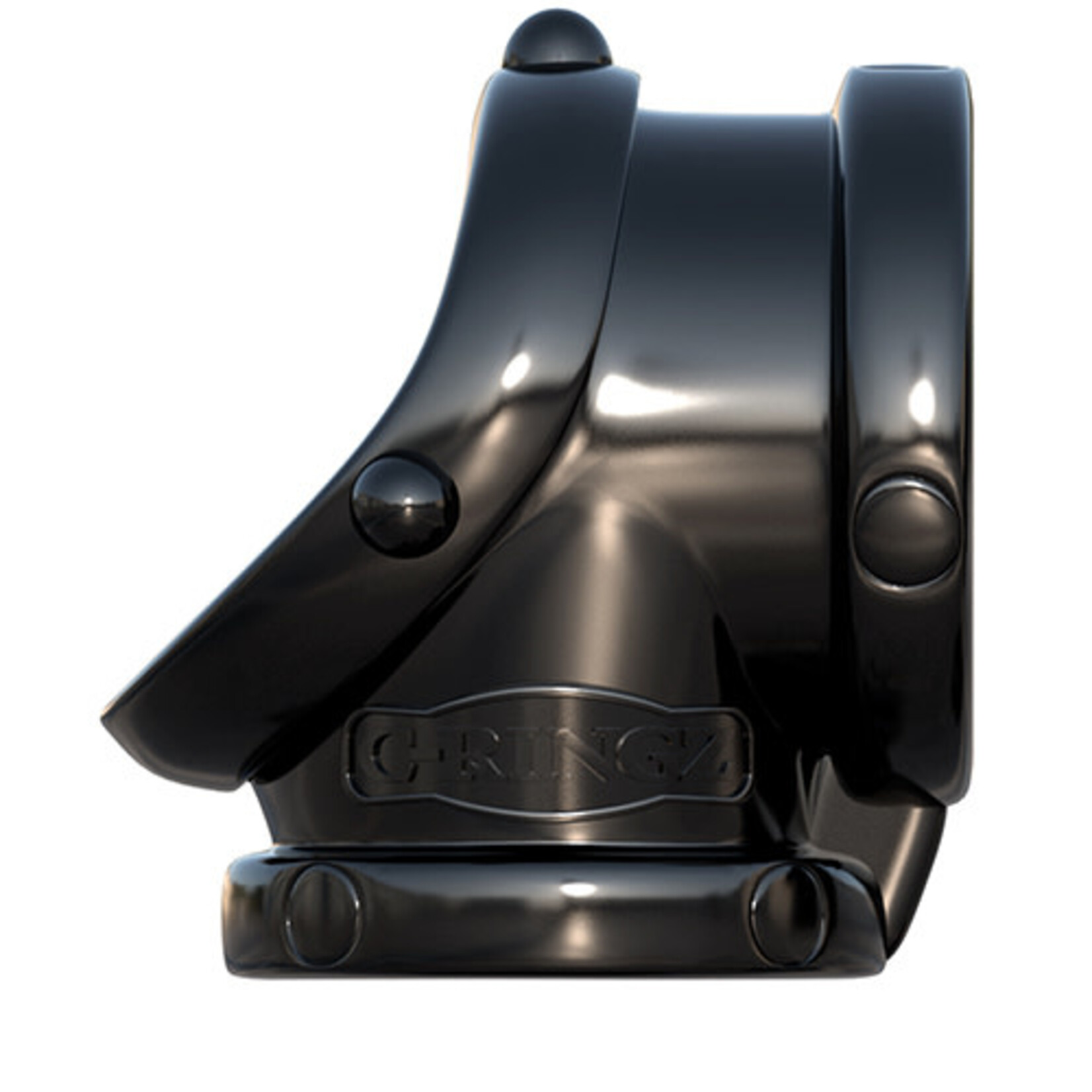 Pipedream Fantasy C-Ringz Rock Hard Cock Pipe - Black