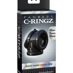 Pipedream Fantasy C-Ringz Rock Hard Cock Pipe - Black