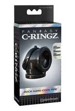 Pipedream Fantasy C-Ringz Rock Hard Cock Pipe - Black