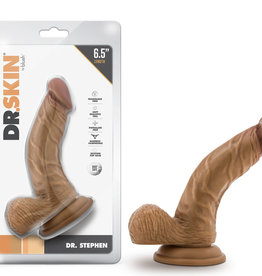 Blush Novelties Dr. Skin - Dr. Stephen - 6.5 Inch Dildo With Balls