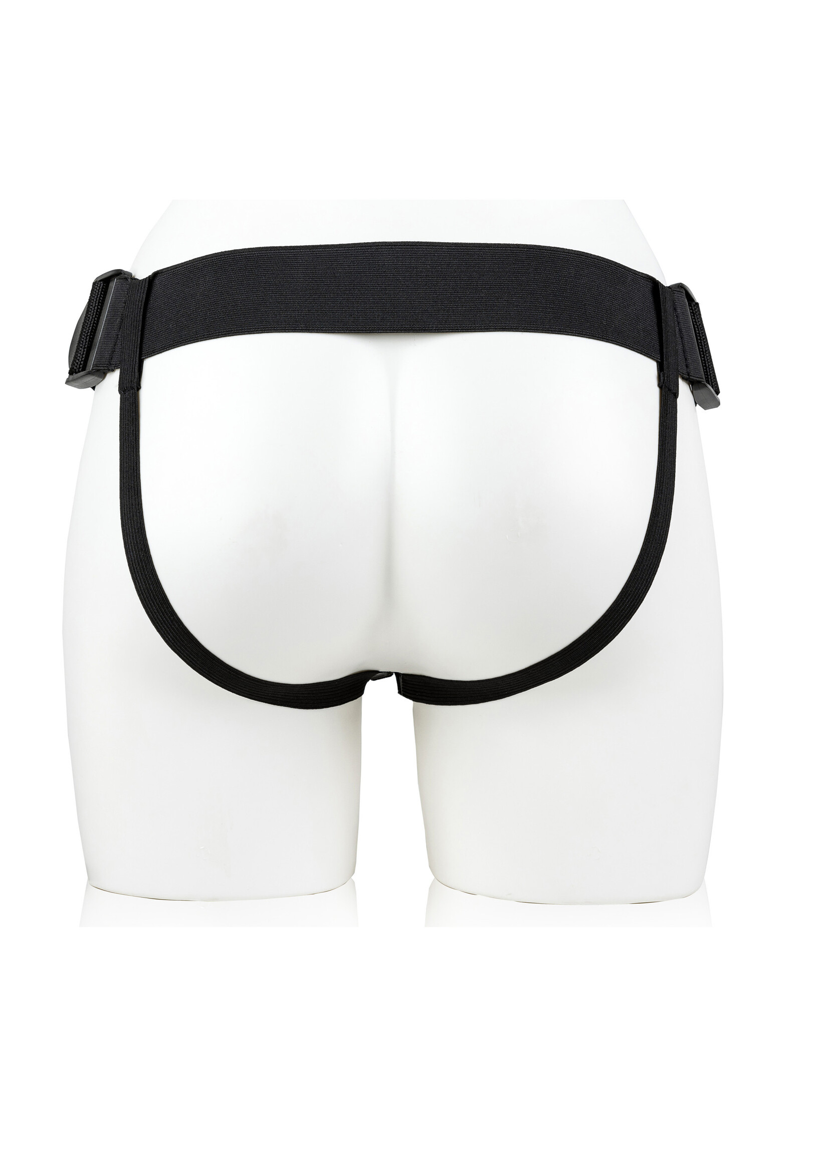 Shots RealRock Hollow Strap-on Without Balls 6 Inch - Tan