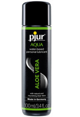 PJUR Pjur Aqua Aloe Vera Water Based Personal Lubricant - 100 ml Bottle