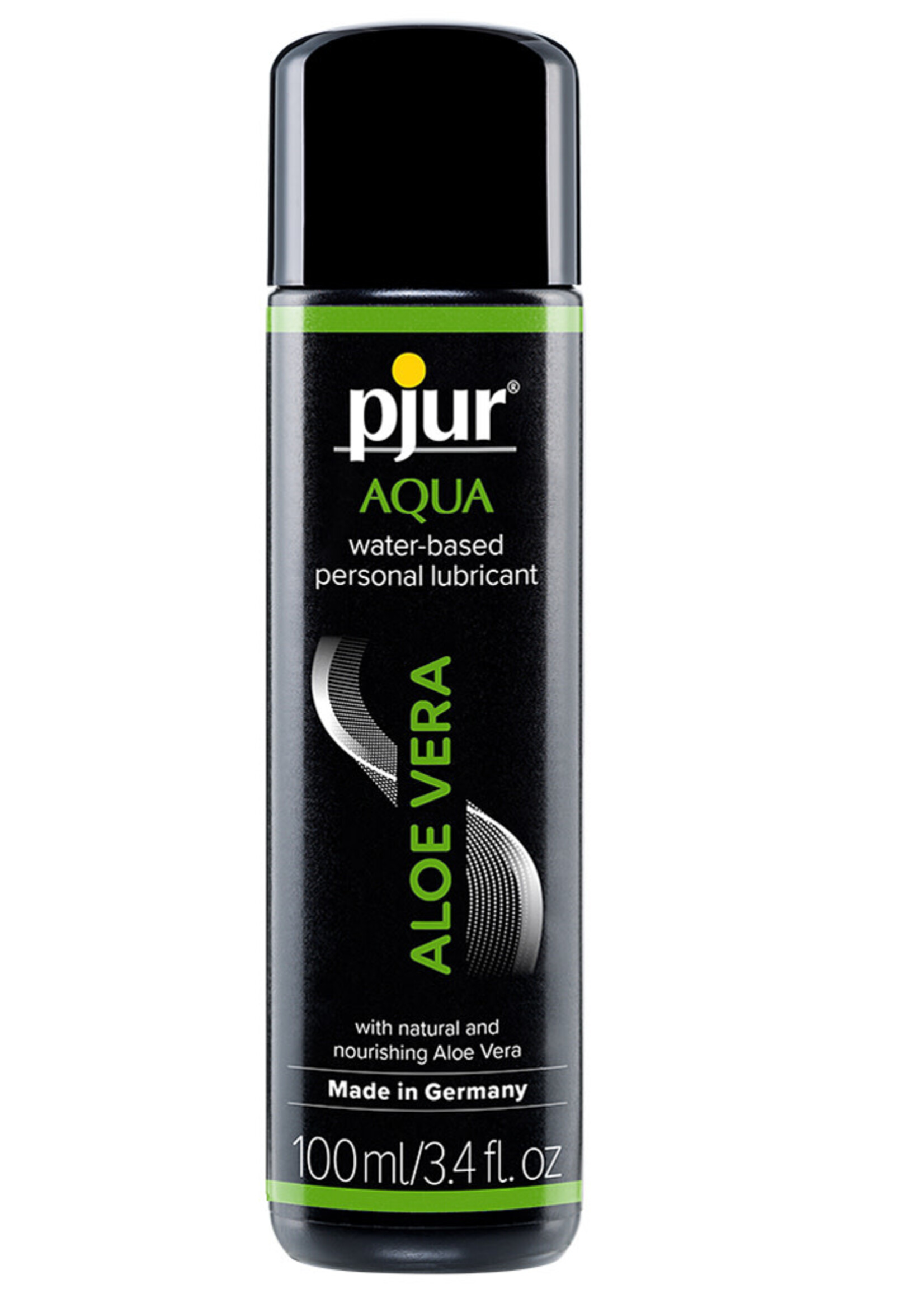 PJUR Pjur Aqua Aloe Vera Water Based Personal Lubricant - 100 ml Bottle