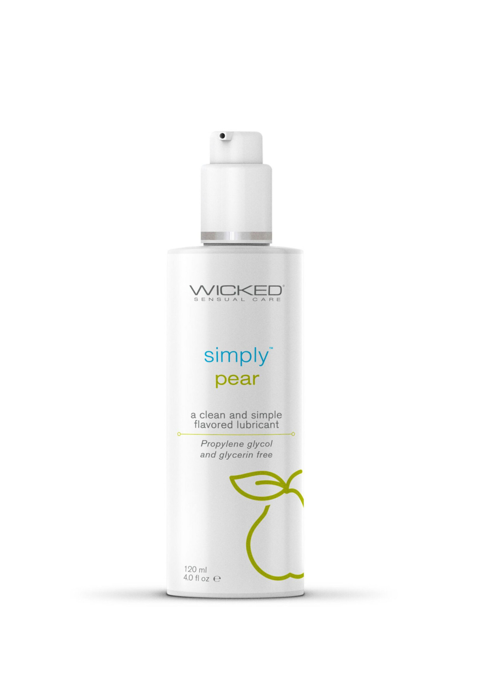 Wicked Sensual Care Wicked Sensual Care Simply Water Based Lubricant - 4 oz Pear