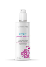 Wicked Sensual Care Wicked Sensual Care Simply Water Based Lubricant - 4 oz Passion Fruit