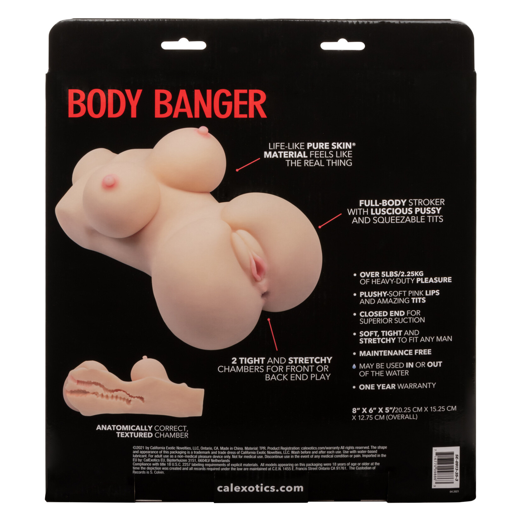 Calexotics Stroke It Body Banger - Ivory