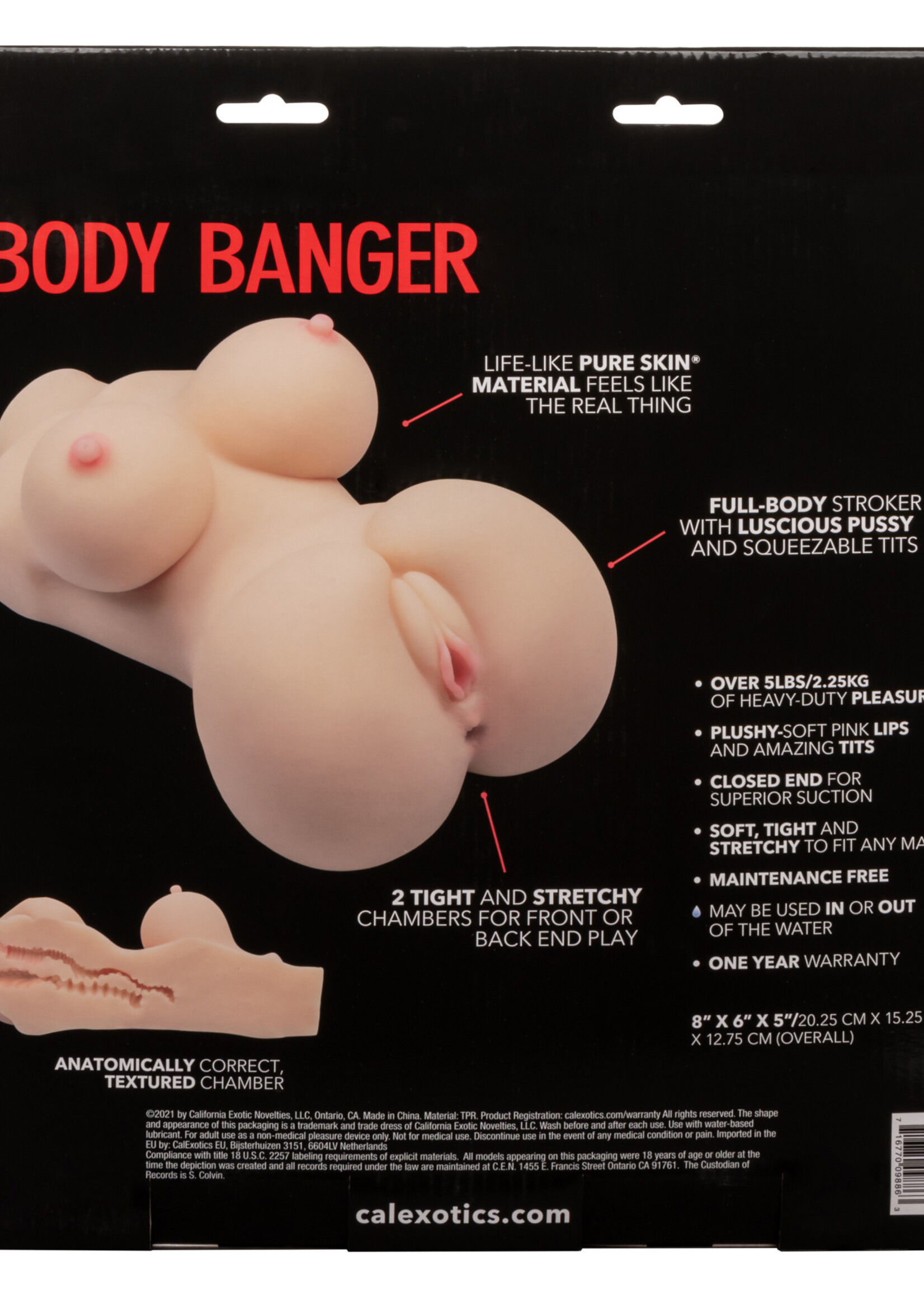 Calexotics Stroke It Body Banger - Ivory