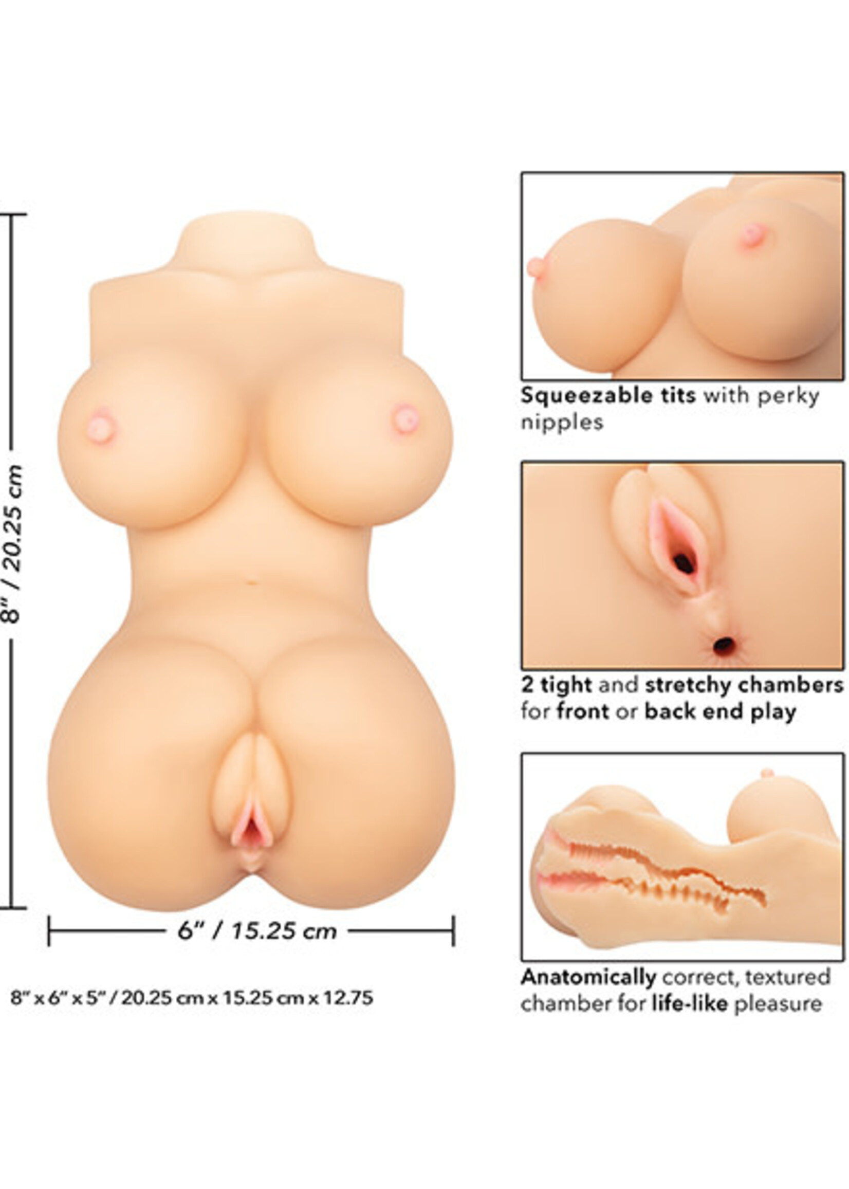 Calexotics Stroke It Body Banger - Ivory