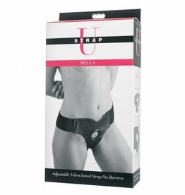 XR Brands Strap U Bella Adjustable Velvet Lined Strap-on Harness