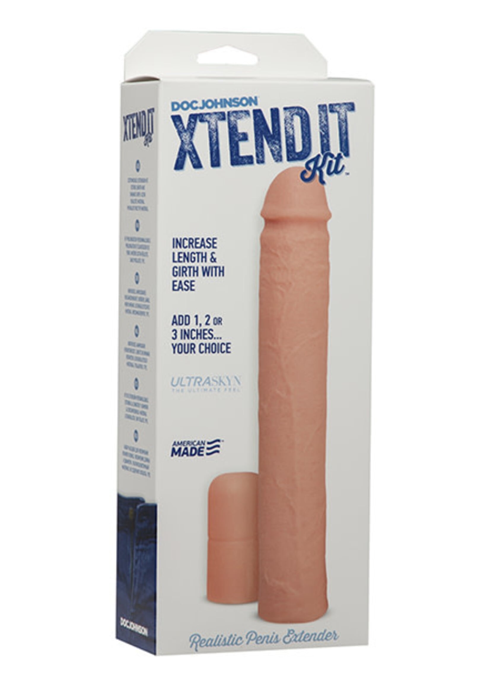 Doc Johnson Xtend It Kit -ULTRASKYN- White