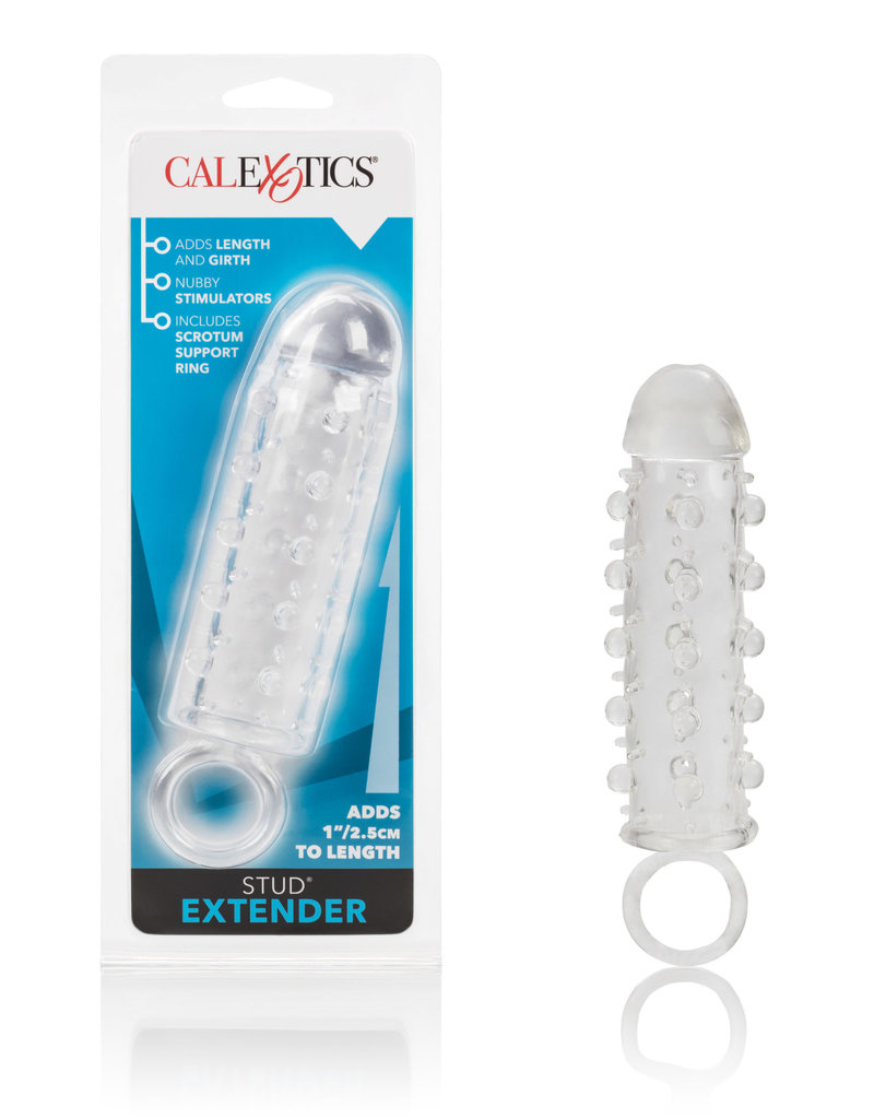 California Exotic Novelties Stud Extender Clear With Supporting Ring