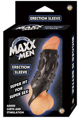 NassToys Maxx Men Erection Sleeve - Black