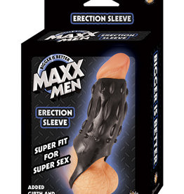 NassToys Maxx Men Erection Sleeve - Black