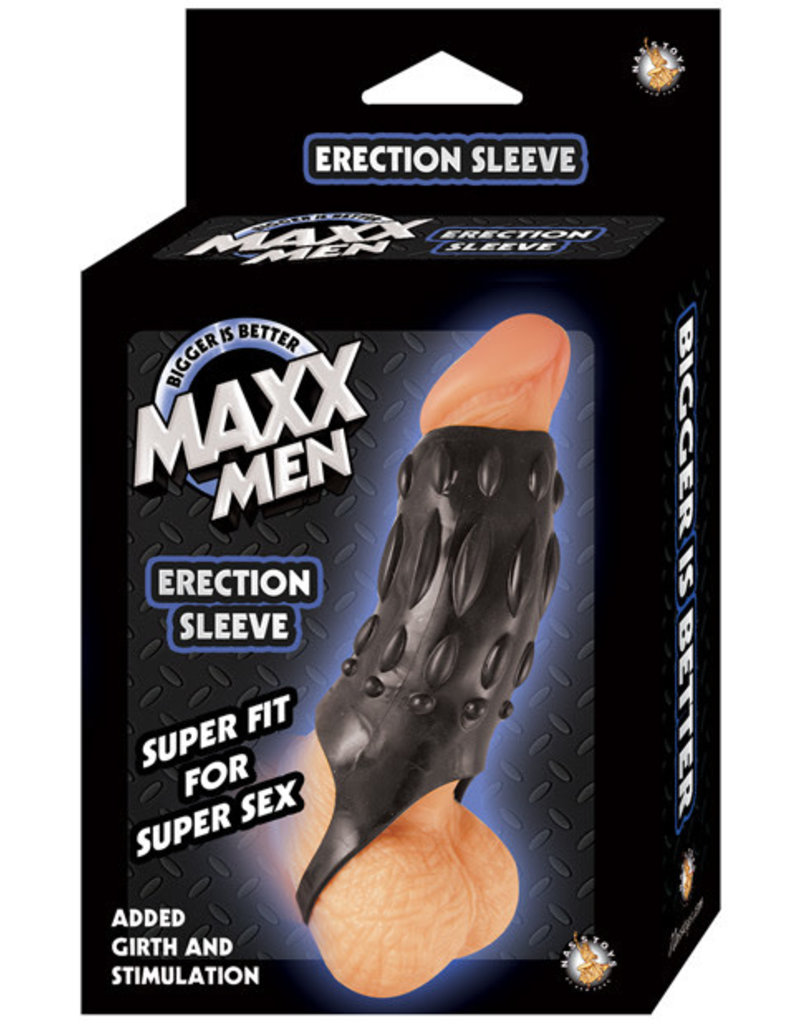 NassToys Maxx Men Erection Sleeve - Black