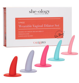 Calexotics She-Ology 5-Piece Wearable Vaginal Dilator Set